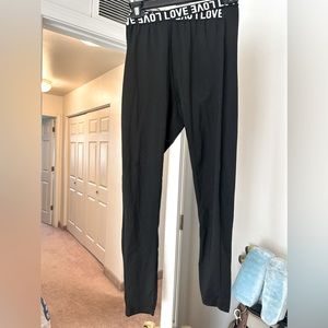 Athletic Black Leggings